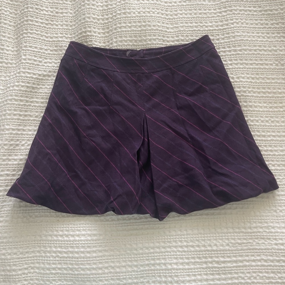 H&M Purple Pleated 90s style Skirt sz 4